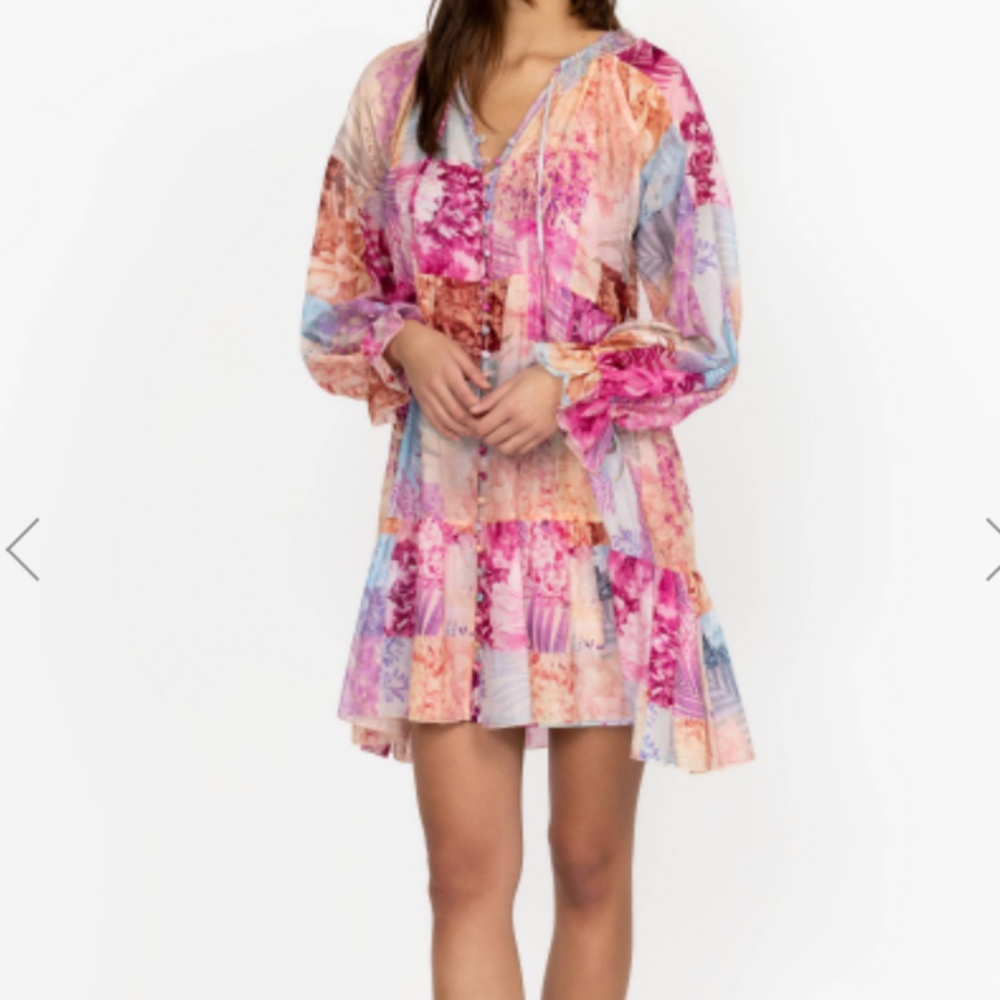 Johnny Was Etta Mini Dress